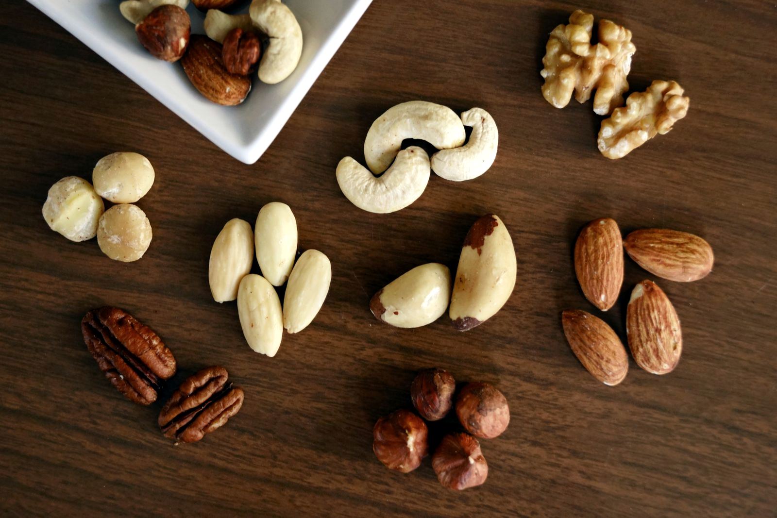 Cashew nuts in a bowl